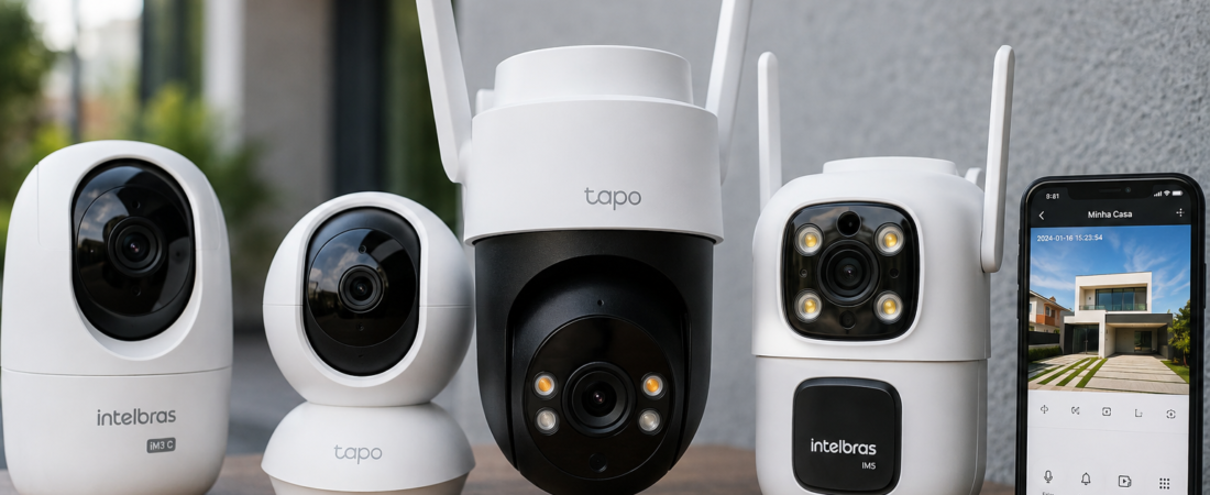 As 10 Melhores Câmeras Wi-Fi de Segurança para Comprar em 2026